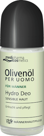 medipharma cosmetics Olivenöl PER UOMO Hydro Deo-Roller Männer medipharma cosmetics