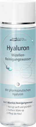 medipharma cosmetics Hyaluron 3in1 Mizellen Reinigungswasser medipharma cosmetics