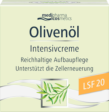 medipharma cosmetics Olivenöl Intensivcreme LSF 20 medipharma cosmetics