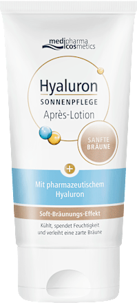 medipharma cosmetics Hyaluron  Sonnenpflege Après-Lotion medipharma cosmetics