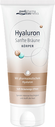 medipharma cosmetics Hyaluron Sanfte Bräune Körperlotion medipharma cosmetics