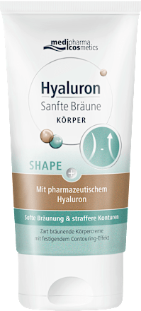 medipharma cosmetics Hyaluron Sanfte Bräune Körper Shape medipharma cosmetics
