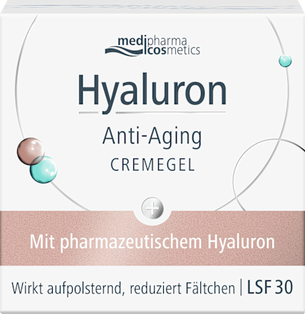medipharma cosmetics Hyaluron Anti-Aging Cremegel LSF 30 medipharma cosmetics