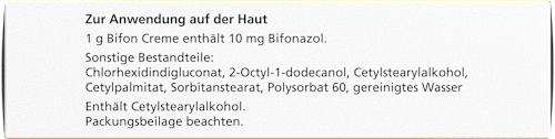Bifon Creme 10 mg/g Bifonazol Bifon