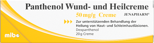 Panthenol Wund- und Heilcreme  JENAPHARM 50mg/g Creme JENAPHARM