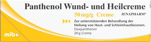 Panthenol Wund- und Heilcreme  JENAPHARM 50mg/g Creme JENAPHARM