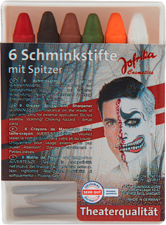 Schminkstifte mit Spitzer Jofrika