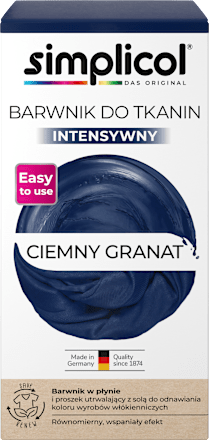 Barwnik do tkanin niebieski Simplicol
