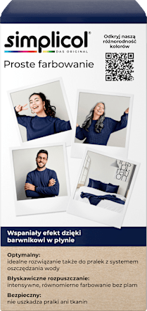 Barwnik do tkanin niebieski Simplicol