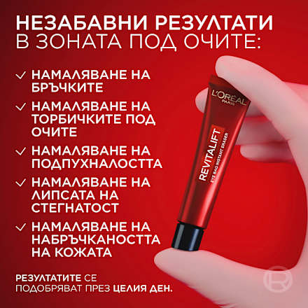 Гел за околоочен контур Eye Bag Instant Eraser L'ORÉAL PARiS REVITALIFT