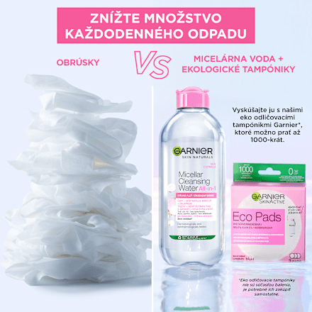 Micelárna voda na citlivú pleť GARNIER SKIN NATURALS