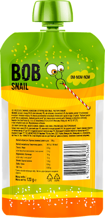 Smoothie mango-kokos-cytryna, bez dodatku cukru Bob Snail