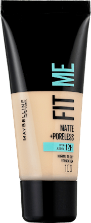 Make-up Fit me! Matte + Poreless - 100 Warm Ivory MAYBELLINE NEW YORK