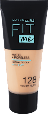 Make-up Fit me! Matte + Poreless - 128 Warm Nude MAYBELLINE NEW YORK