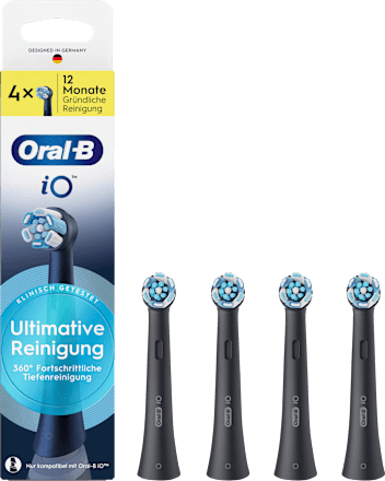 Aufsteckbürste iO Ultimative Reinigung schwarz Oral-B