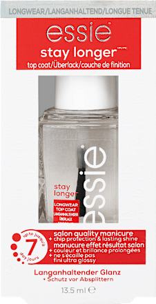 Vrchný lak na nechty stay longer premium essie