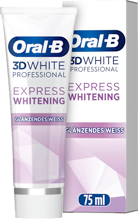 Zahnpasta 3D White Professional Express Whitening glänzendes Weiss Oral-B