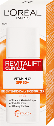 Denný pleťový fluid Revitalift Clinical Vitamin C s OF 50+ L'ORÉAL PARiS REVITALIFT