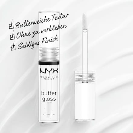 Lipgloss Butter 54 Clear NYX PROFESSIONAL MAKEUP