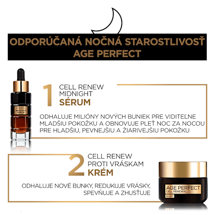 Pleťové sérum Age Perfect Cell Renew Midnight L'ORÉAL PARiS AGE PERFECT