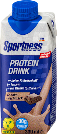 Proteínový nápoj s čokoládovou príchuťou Sportness