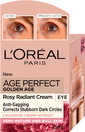 Spevňujúci a rozžiarujúci očný krém Age Perfect Golden Age L'ORÉAL PARiS