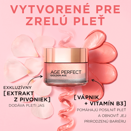 Spevňujúci a rozžiarujúci očný krém Age Perfect Golden Age L'ORÉAL PARiS