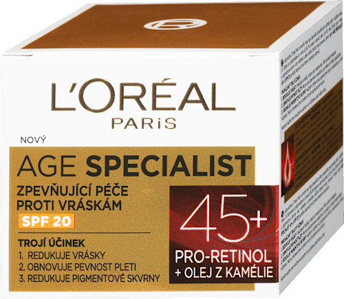 Spevňujúci denný pleťový krém proti vráskam Age Specialist OF 20 L'ORÉAL PARiS AGE PERFECT