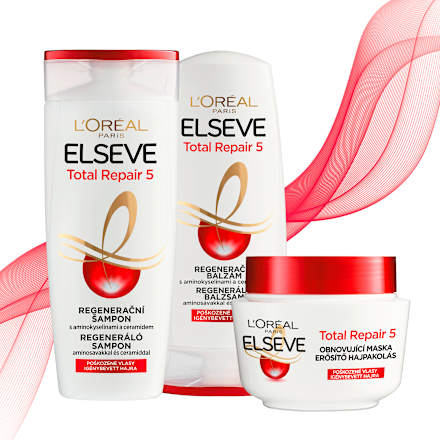 balzám na vlasy Total Repair 5 L'ORÉAL PARiS ELSEVE