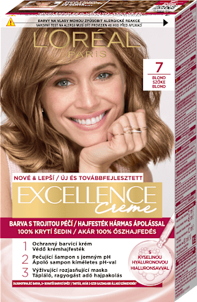 Farba na vlasy - 7 blond L'ORÉAL PARiS EXCELLENCE Creme