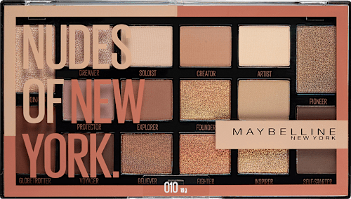 Paletka očných tieňov Nudes of New York - 010 MAYBELLINE NEW YORK