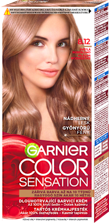 Farba na vlasy - 8.12 svetlá Roseblond  GARNIER Color Sensation