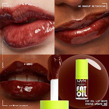 Lipgloss Fat Oil Lip Drip 08 Status Update NYX PROFESSIONAL MAKEUP