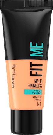 Make-up Fit me! Matte + Poreless - 124 Soft Sand MAYBELLINE NEW YORK