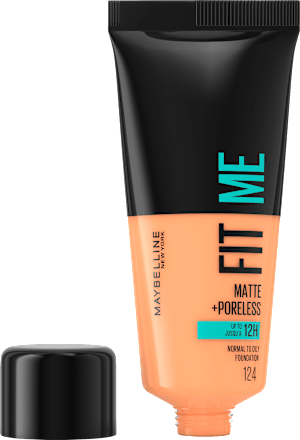 Make-up Fit me! Matte + Poreless - 124 Soft Sand MAYBELLINE NEW YORK