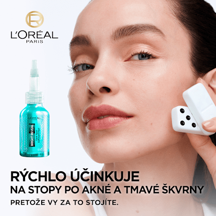 Exfoliačný pleťový peeling Bright Reveal Dark Spot L'ORÉAL PARiS