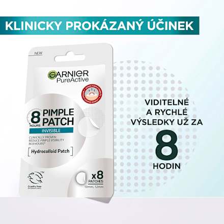 náplasti na akné Invisible  GARNIER PureActive