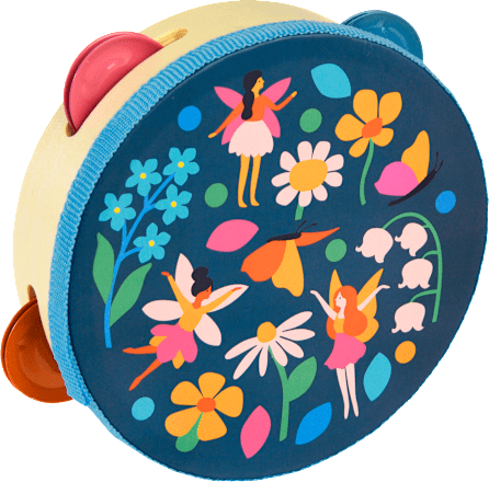 Tambourine "Fairies in the Garden" (17,0x4,5 cm) REX LONDON