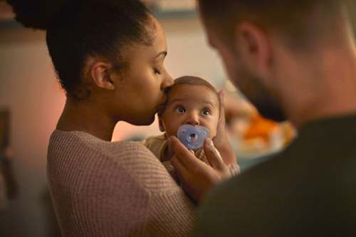 Schnuller Soothie Silikon, blau, 0-6 Monate PHILIPS AVENT