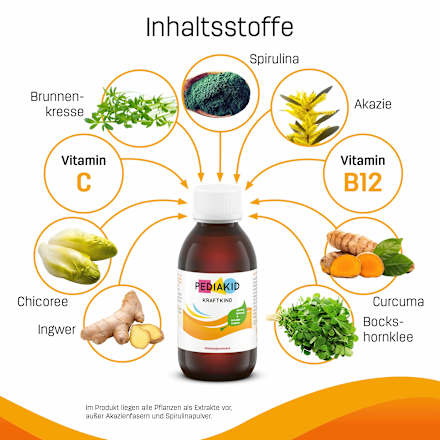 Kraftkind Vitamin C + B12 PEDIAKID