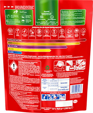 Spülmaschinen-Tabs Gold Somat