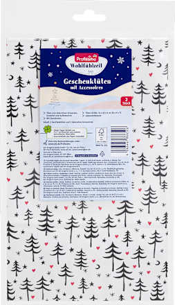 Geschenktaschen Weihnachten midi, hoch, sortiert Profissimo