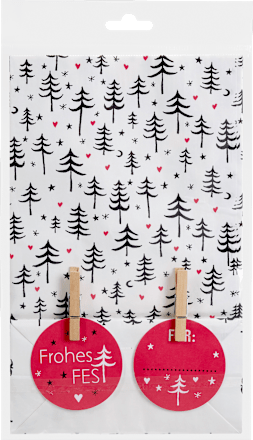 Geschenktaschen Weihnachten midi, hoch, sortiert Profissimo