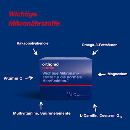 Orthomol Cardio Granulat/Tabletten/Kapseln 30 St orthomol