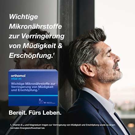 Orthomol Vital m Trinkfläschchen/Kapseln 30 St orthomol