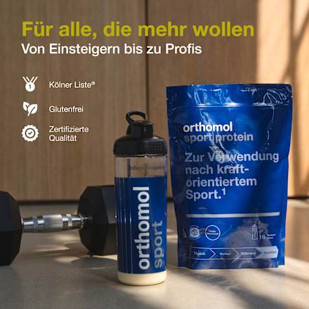 Orthomol Sport Protein Pulver Vanille orthomol