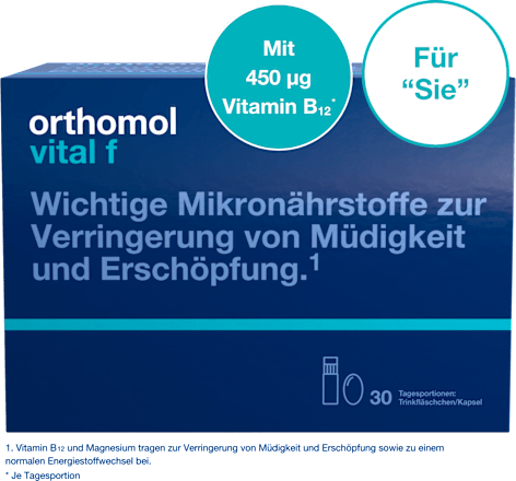 Orthomol Vital f Trinkfläschchen/Kapseln 30 St orthomol