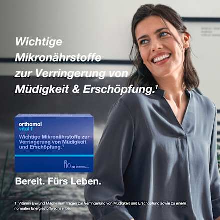 Orthomol Vital f Trinkfläschchen/Kapseln 30 St orthomol