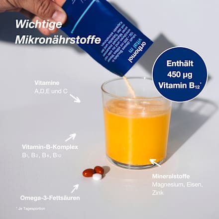 Orthomol Vital m Granulat/Tabletten/Kapsel Orange 30 Tagesportionen orthomol