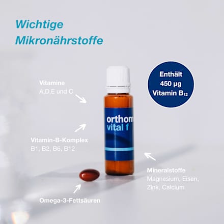 Orthomol Vital f Trinkfläschchen/Kapseln 30 St orthomol